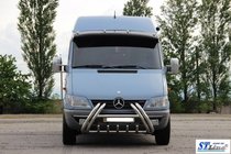 Mercedes Sprinter W901/902/903/904/905 1995–2006 Kelebek WT011 Stainless Steel Bull Bar photo 2