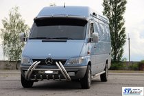 Mercedes Sprinter W901/902/903/904/905 1995–2006 Kelebek WT011 Stainless Steel Bull Bar photo 3