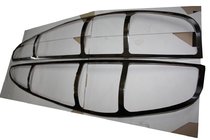 Mercedes Viano 2004-2014 Chrome Tail Light Covers (2 pcs, Stainless Steel) photo 1