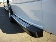 Mercedes Sprinter W906 2006–2018 Side steps behind rear wheel DOT-Line (2 pcs, aluminum) photo 1