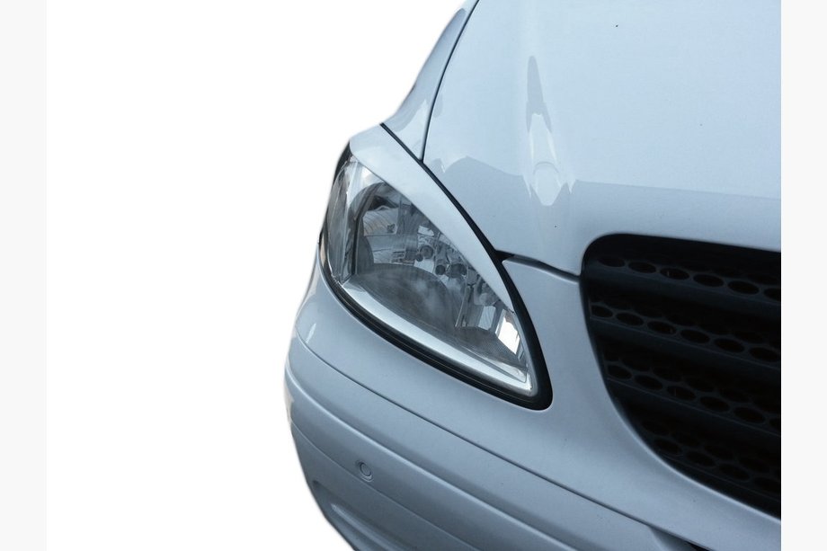 Mercedes Viano 2004-2014 Sale !!! Headlight Eyelids Porsche-Style (primed for painting) Image