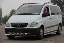 Mercedes Viano 2004-2014 Front Bar Shark ST015 (Stainless Steel) photo 1