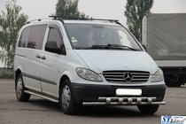 Mercedes Viano 2004-2014 Front Bar Shark ST015 (Stainless Steel) photo 3