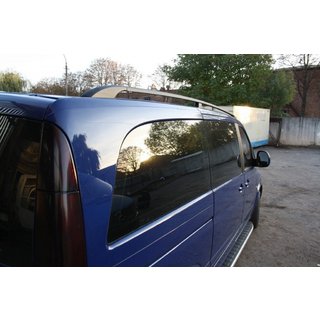 Black Roof Rails ELITE (plastic foot) Mercedes Viano 2004-2014 photo 2