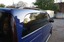 Mercedes Viano 2004-2014 Black Roof Rails ELITE (plastic foot) photo 2