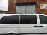 Mercedes Vito W639 2004-2014 Black Roof Rails CAN Original Design (Metal Feet) photo 4