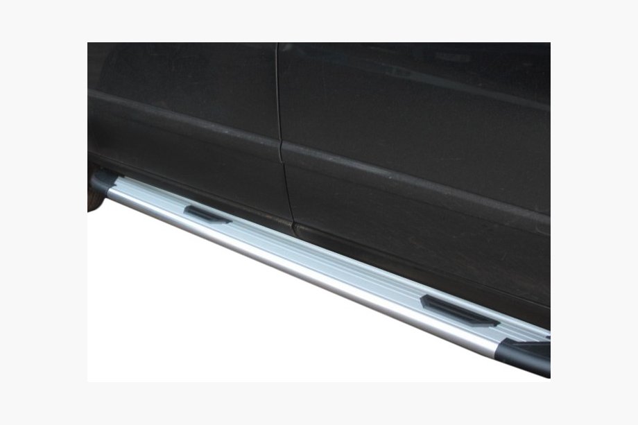 Mercedes Vito W639 2004-2014 Side Steps Bosphorus OLD Grey (2 pcs, Aluminum) Long (ExtraLong) Image