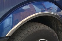 Mercedes Sprinter W906 2006–2018 Narrow Stainless Steel Fender Trims (4 pcs) Carmos - Turkish Stainless Steel photo 3