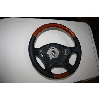 Steering Wheel (Leather ↗ Wood) Mercedes Viano 2004-2014 photo 2