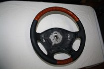 Mercedes Sprinter W906 2006–2018 Steering Wheel (Leather ↗ Wood) photo 2