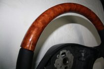 Mercedes Sprinter W906 2006–2018 Steering Wheel (Leather ↗ Wood) photo 3