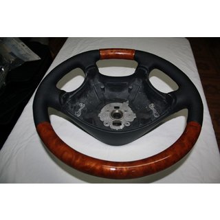 Steering Wheel (Leather ↗ Wood) Mercedes Viano 2004-2014 photo 4