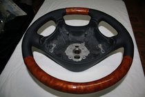 Mercedes Sprinter W906 2006–2018 Steering Wheel (Leather ↗ Wood) photo 4