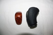 Mercedes Viano 2004-2014 Gear Shift Knob (Leather ↗ Wood) photo 3