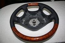 Mercedes Sprinter W906 2006–2018 Steering Wheel (Leather ↗ Wood) photo 6