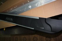 Mercedes Vito W638 1996-2003 Side Steps RedLine Black (2 pcs, Aluminum) photo 3