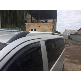 Roof Rails Chrome CAN Original Design (Metal Feet) Mercedes Viano 2004-2014 photo 4