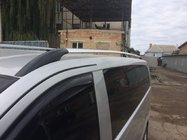 Mercedes Vito W639 2004-2014 Roof Rails Chrome CAN Original Design (Metal Feet) photo 4