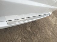Mercedes Vito W639 2004-2014 Rear bumper protector without lip (Carmos, stainless steel) photo 2