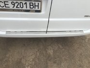 Mercedes Vito W639 2004-2014 Rear bumper protector without lip (Carmos, stainless steel) photo 3