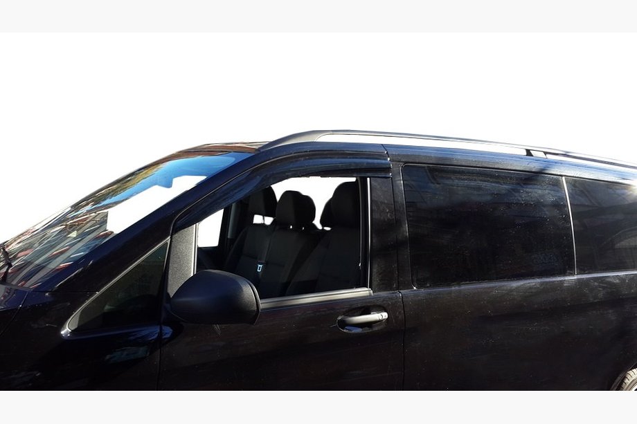 Mercedes Vito/V-class W447 2014- Window Deflectors (2 pcs, Perflex Sport) Image
