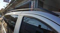 Mercedes Viano 2004-2014 Black Roof Rails ELITE (plastic foot) photo 13