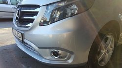 Mercedes Vito/V-class W447 2014- Grille Covers 2014-2020 (5 pcs, Stainless Steel) photo 5