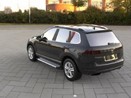 Volkswagen Touareg 2010-2018 Side Steps Allmond Grey (2 pcs, Aluminum) photo 2