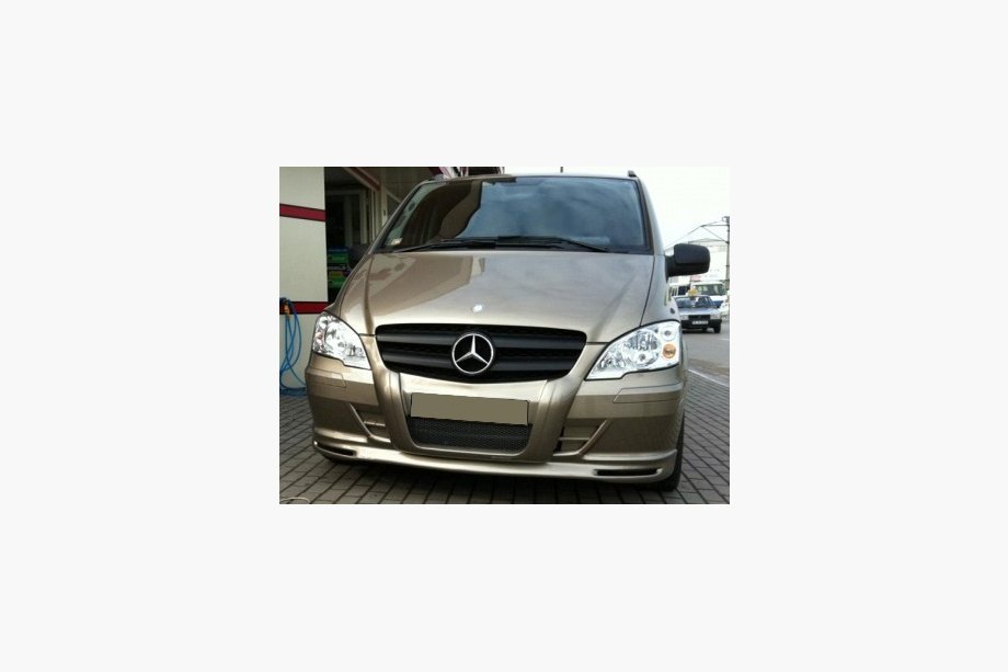 Mercedes Vito W639 2004-2014 Front bumper lip (primed for painting) Image