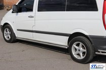 Mercedes Viano 2004-2014 Side Bars BB001 (2 pcs, Stainless Steel) photo 4
