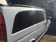 Mercedes Vito W639 2004-2014 Black Roof Rails Skyport (Solid Metal) photo 7