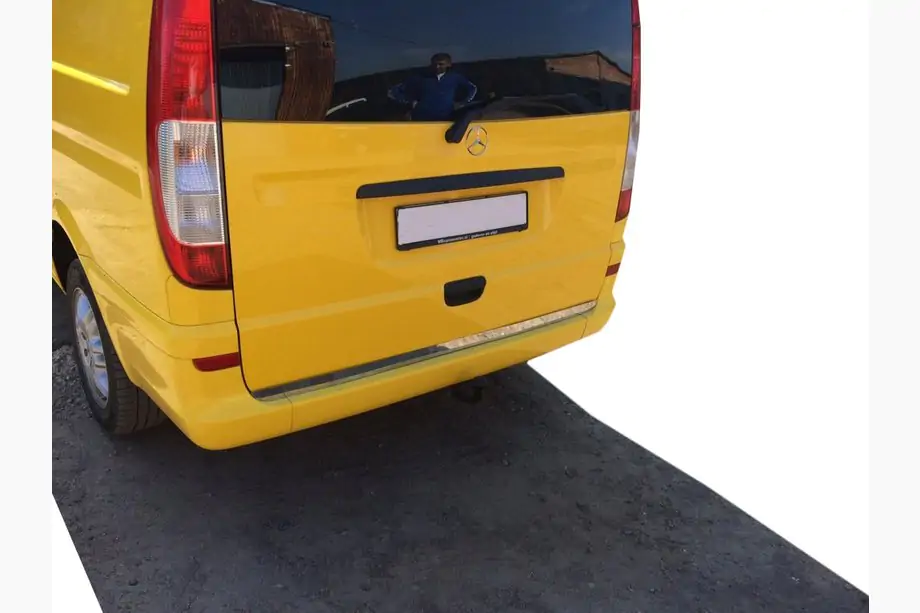 Mercedes Viano 2004-2014 Trunk Lid Trim Stainless Steel Image