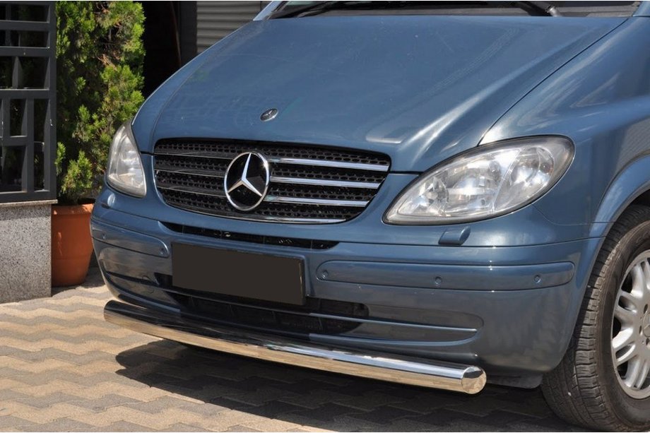 Mercedes Viano 2004-2014 Front Bar ST008 (Stainless Steel) 2004-2011, 70mm Image