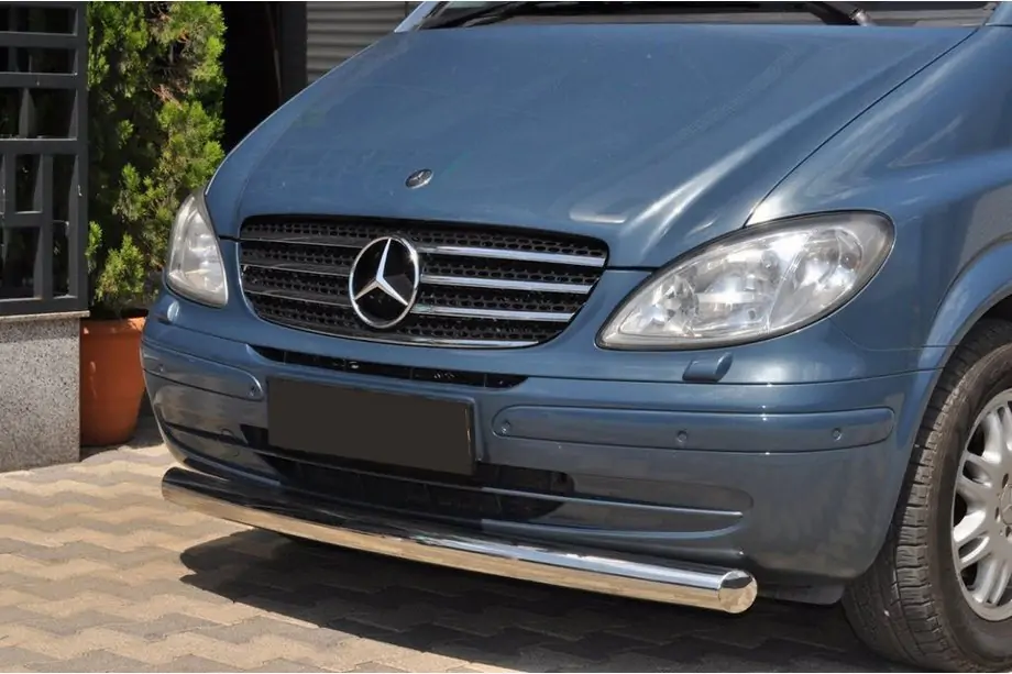 Mercedes Vito W639 2004-2014 Front Bar ST008 (Stainless Steel) Image