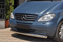 Mercedes Viano 2004-2014 Front Bar ST008 (Stainless Steel) 2004-2011, 70mm photo 1