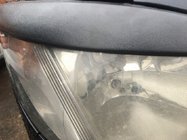 Mercedes Vito W639 2004-2014 Headlight eyebrows straight (2004-2010, 2 pcs, plastic) Black Matte photo 14
