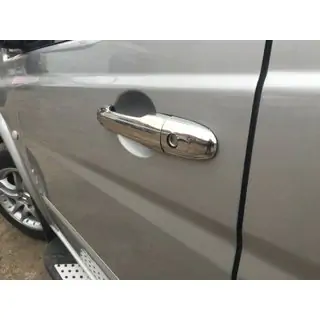 Chrome Door Handle Covers (4 pcs, Stainless Steel) photo 2