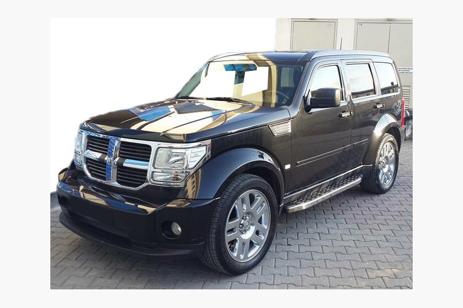 Dodge Nitro 2006-2011 Side Steps BlackLine (2 pcs, Aluminum) Image