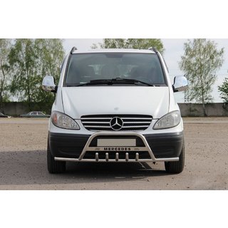 Bull Bar WT004-Plus with Bumper Guards (Stainless Steel) photo 1
