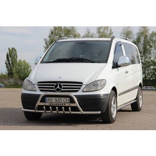 Bull Bar WT004-Plus with Bumper Guards (Stainless Steel) photo 3