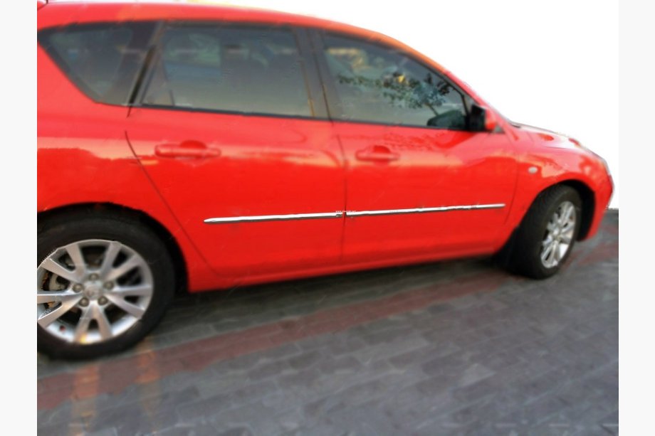 Mazda 3 2003-2009 Door Mouldings Stainless Steel (4 pcs) Image