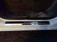 Opel Vivaro 2001–2015 Door Sill Covers Laser-Style (2 pcs, Steel) photo 2