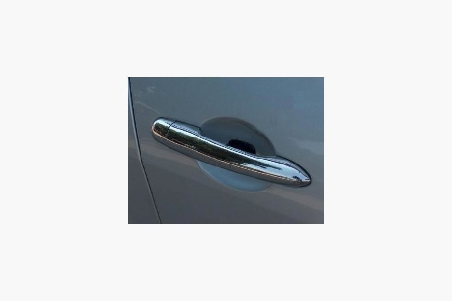 Renault Megane II 2004-2009 Chrome Door Handle Covers (4 pcs, Stainless Steel) Image
