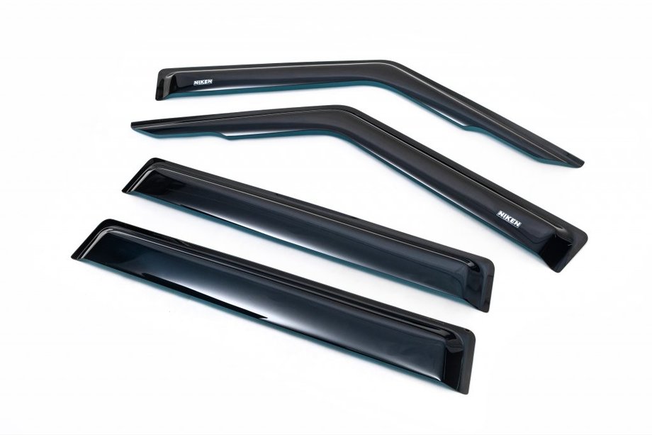 Jeep Cherokee XJ 1984-2001 Window Deflectors (4 pcs, Niken) Image