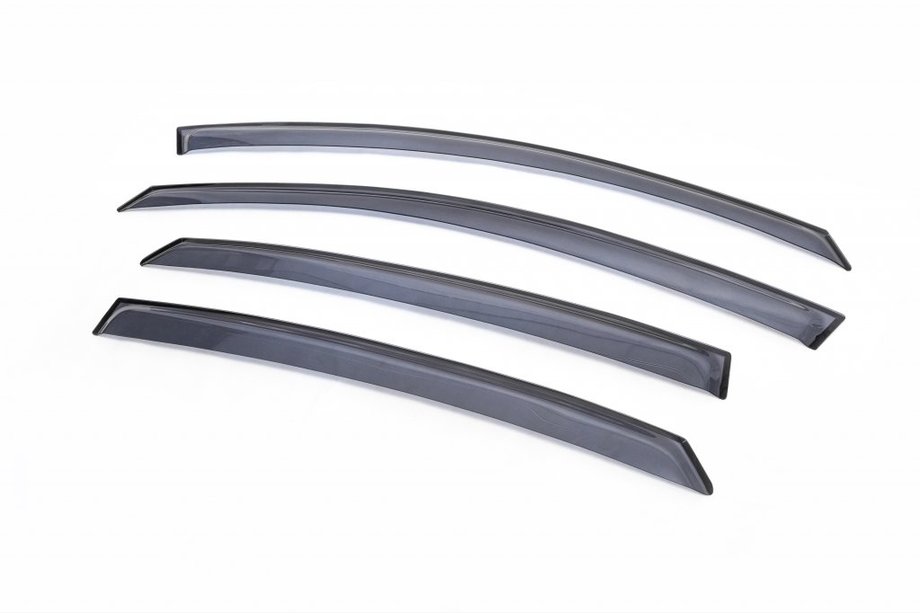 Audi A8 2002-2009 Window Deflectors (4 pcs, Niken) Image