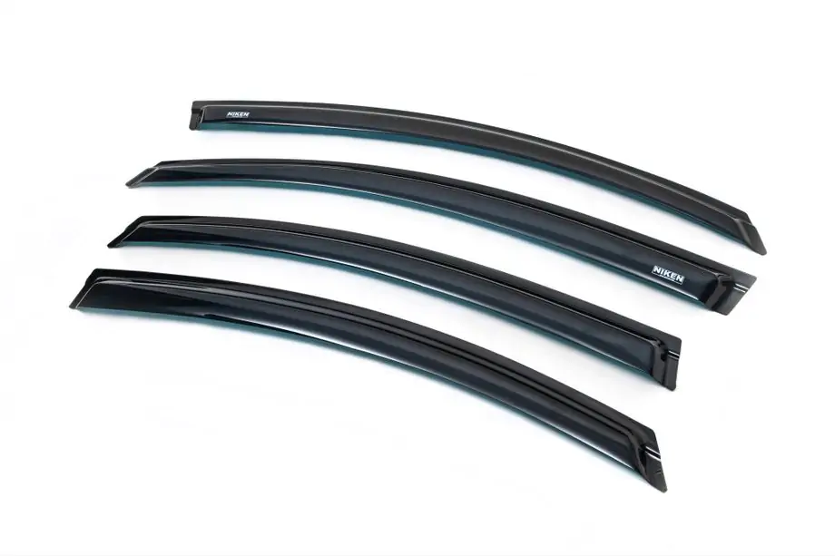 Mazda 6 2008-2012 Window Deflectors (4 pcs, Niken) Image