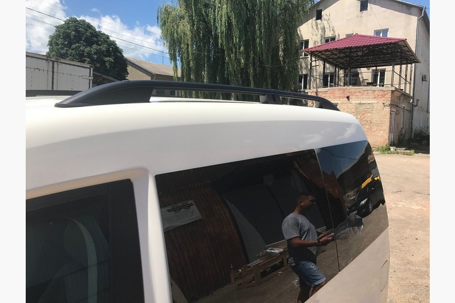 Volkswagen Caddy 2010-2015 Roof Rails Skyport BLACK Photo 3