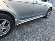 Mitsubishi Lancer X 2008- Side Skirts (2 pcs, primed) photo 1