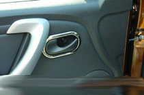 Renault Duster 2008–2017 Interior Door Handle Covers Carmos (4 pcs, Stainless Steel) photo 4