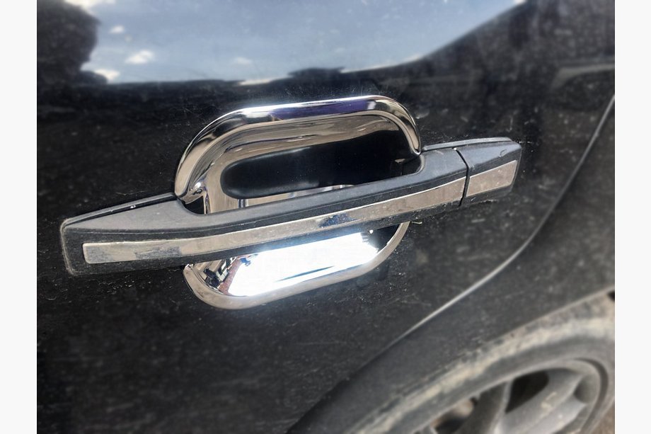 Mercedes E-class W124 1984–1997 Stainless Steel Handle Covers (4 pcs) Image